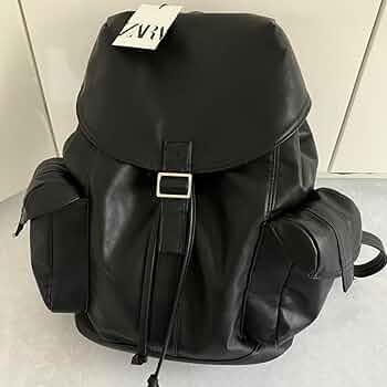 ZARA ブラック バックパック　リュック 楽天市場】ザラ2 レザー バックパック BLACK : Gmarket JAPAN